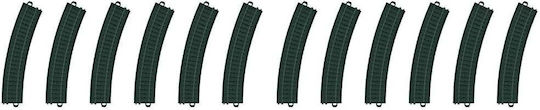 Marklin Curved Track (R1) Ράγες Σιδηρόδρομου για 3+ Ετών
