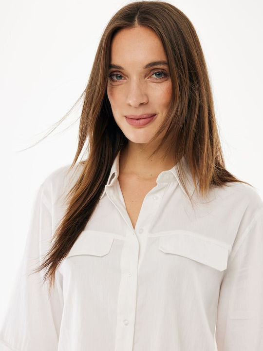 Long Sleeve Women's Shirt White
