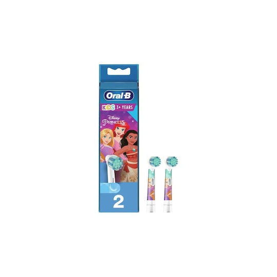 Oral-B Replacement Heads for Kids Electric Toothbrush 2 Pieces for 3+ Years Disney Mickey Mouse