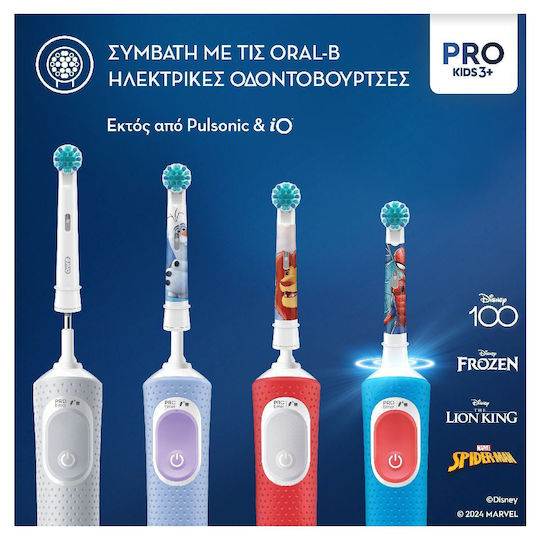 Oral-B Replacement Electric Toothbrush Heads Pro Kids 4 Pieces for 3+ Years Olaf