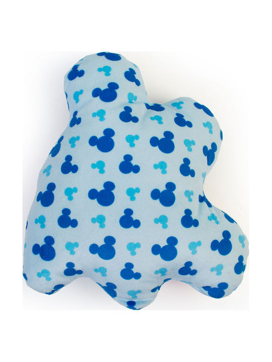 Dimcol Kids Decorative Pillow Light Blue Double Sided 18x19cm