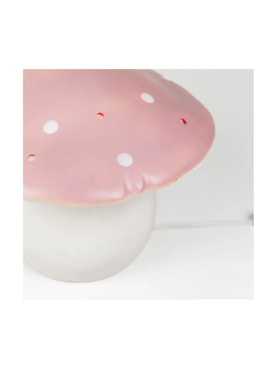 Egmont Kids Decorative Lamp Mushroom Medium Pink 26x26x20εκ.
