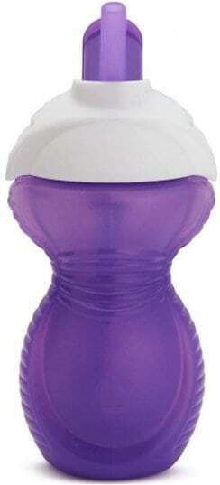 Munchkin Click Lock Flip Baby Sippy Cup Plastic Purple for 12m+ 296ml