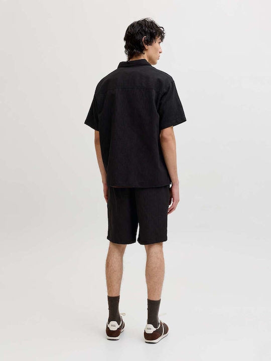 Jack & Jones Αθλητική Ανδρική Βερμούδα Black