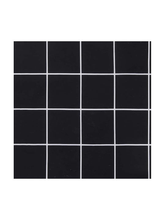 vidaXL Sofa-Kissen Schwarzes Karomuster 40x40cm