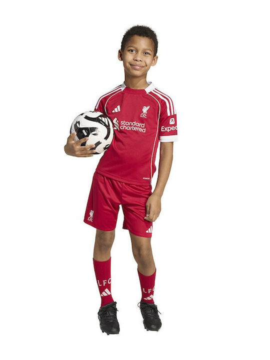 Liverpool Fc Home Kids Football Jersey Set
