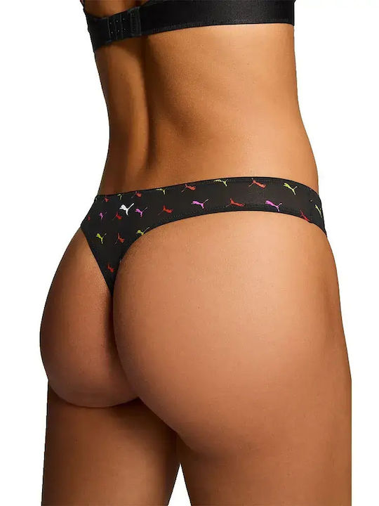 Women's String 2Pack Black