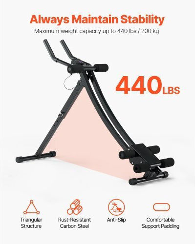 Vevor Abs Training Equipment Home Adjustable Core Trainer Abs Jfjqgshgdhkxt430mv9