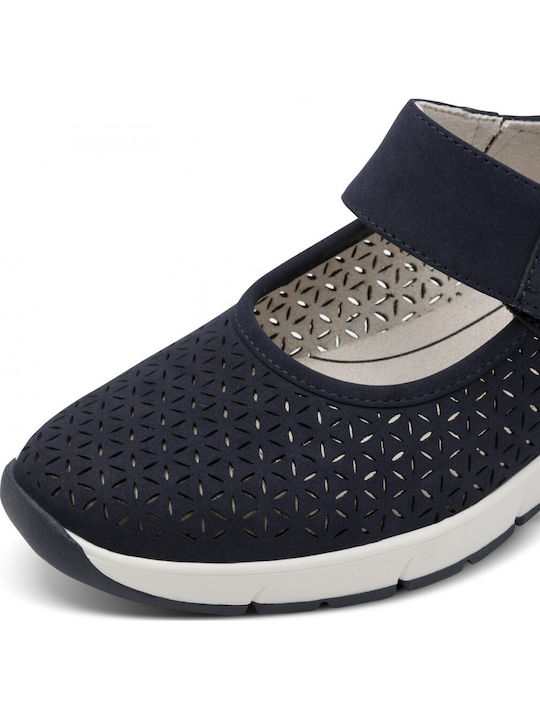 Softline Γυναικείες Μπαλαρίνες σε Navy Μπλε Χρώμα
