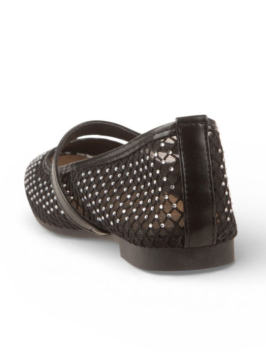 Women's Ballerina Shoes In Black Colour