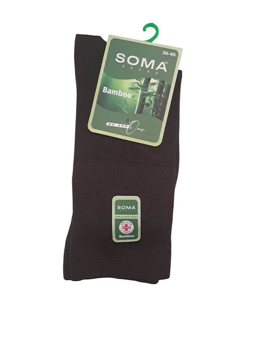 Soma Socks Γυναικείες Κάλτσες Γκρενά