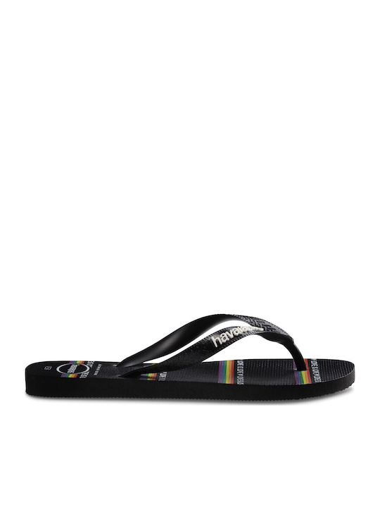 Top Flip Flops in Black Colour