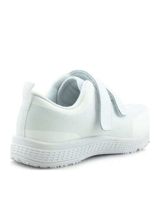 Ανατομικά Γυναικεία Slip-On Λευκά