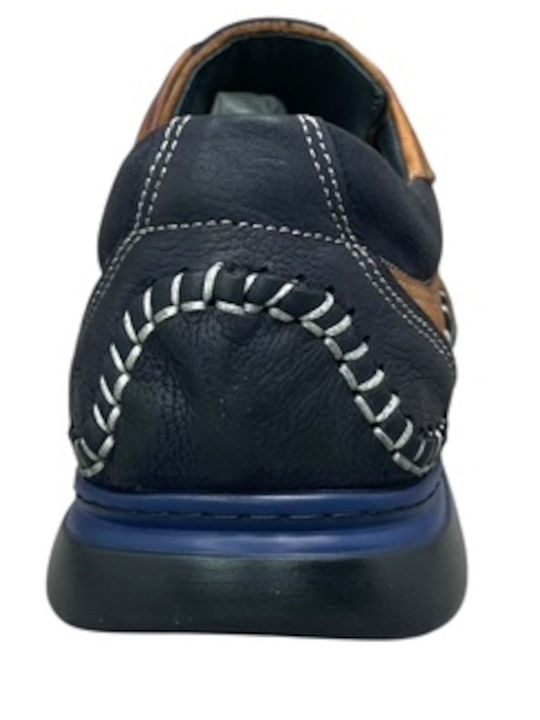 Leather Men's Casual Anatomic Tabac Brown Shoes