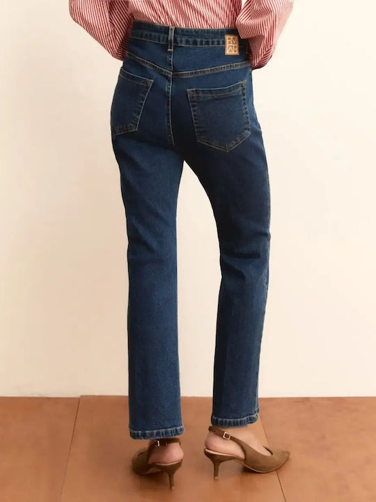 Hochgebirge Damen Jeans Hosen Bootcut in Slim Passform
