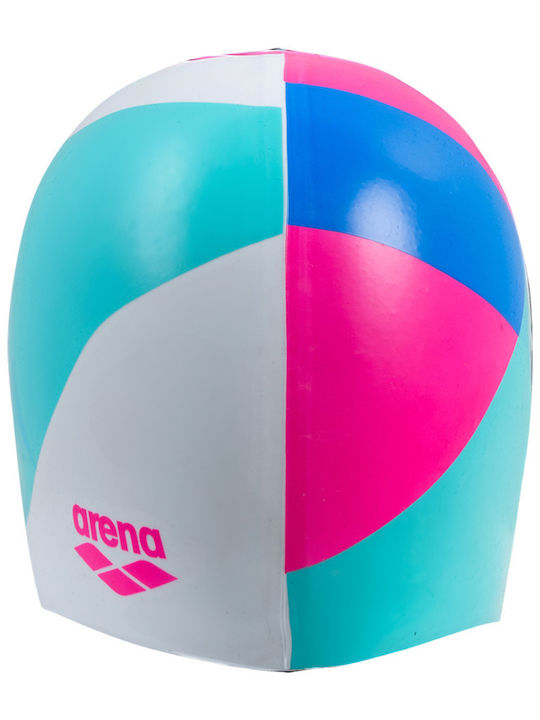 Arena Print Cap 2 – Căciulă Înot Silicon 277 Placements Arena Multi