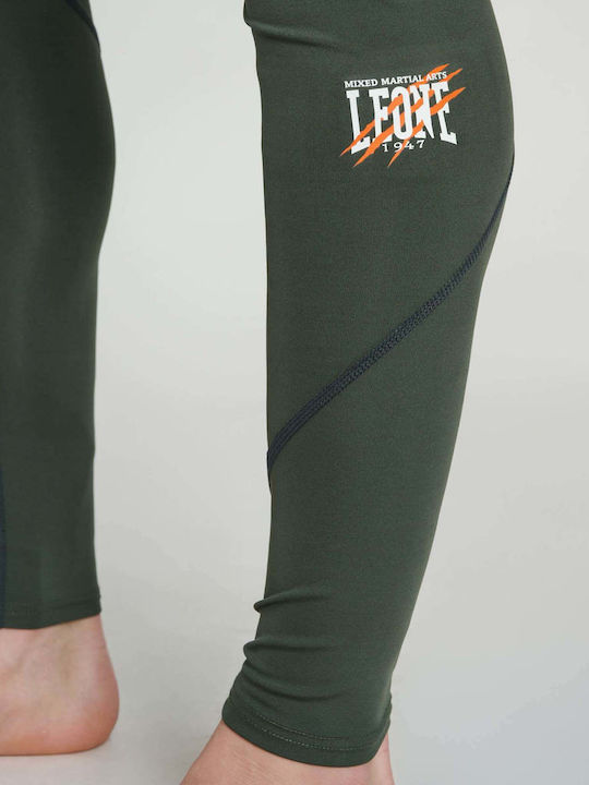 Leone 1947 Long Men's Martial Arts Leggings Green