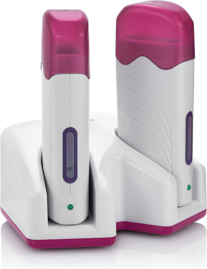 Xanitalia Double Wax Warmer for Roll-On Wax with Stand