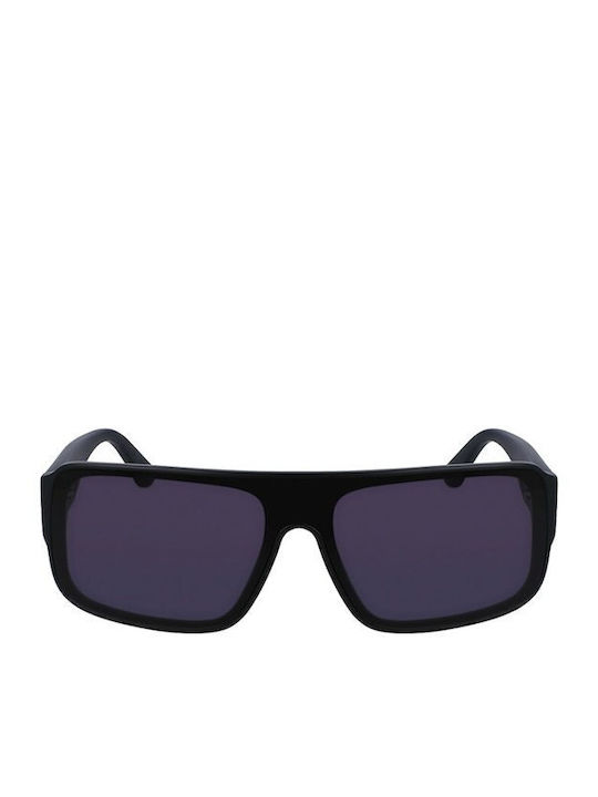 Karl Lagerfeld Unisex Γυαλιά Ηλίου με Μαύρο Κοκκάλινο Σκελετό και Μαύρο Φακό KL6129S-002