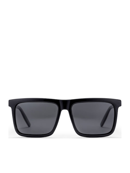 Chpo Bruce Unisex Sunglasses with Black Plastic Frame and Black Lens CHPO16132HF-103