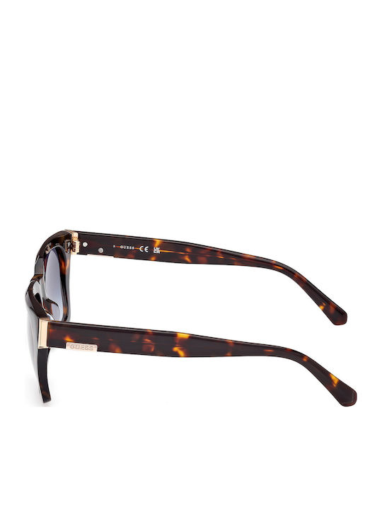Guess Guess Damen Sonnenbrille mit Schwarz Schildkröte Horn umrandetem Rahmen und Blau Verlaufsfarbe Gläser GU00172 52W