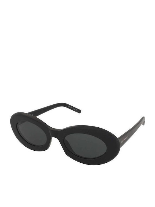 Ysl Women's Sunglasses with Black Plastic Frame and Black Lens SL 594 008