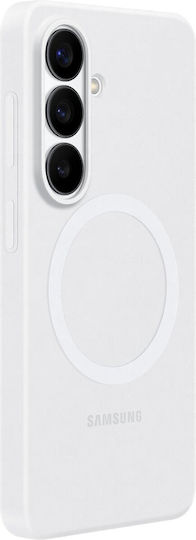 Samsung Магнитна Задна Корица Силикон Бяла (Galaxy S26)