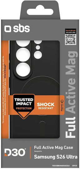 Sbs Full Active Case D3o Samsung Galaxy S26 Ultra Magsafe Compatible Black
