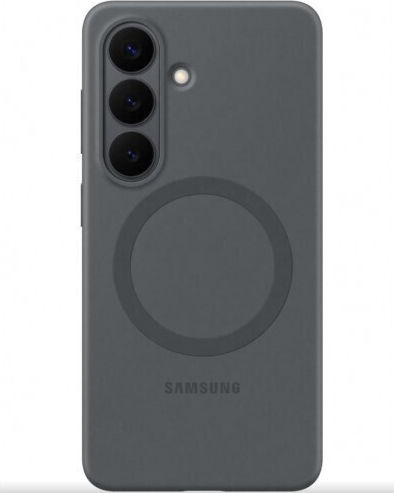 Samsung Slim Magnet Заден Калъф Силикон Черен (Galaxy S26)