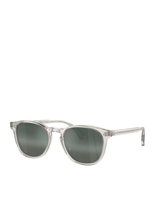Oliver Peoples Unisex Sunglasses with Gray Plastic Frame and Gray Gradient Lens