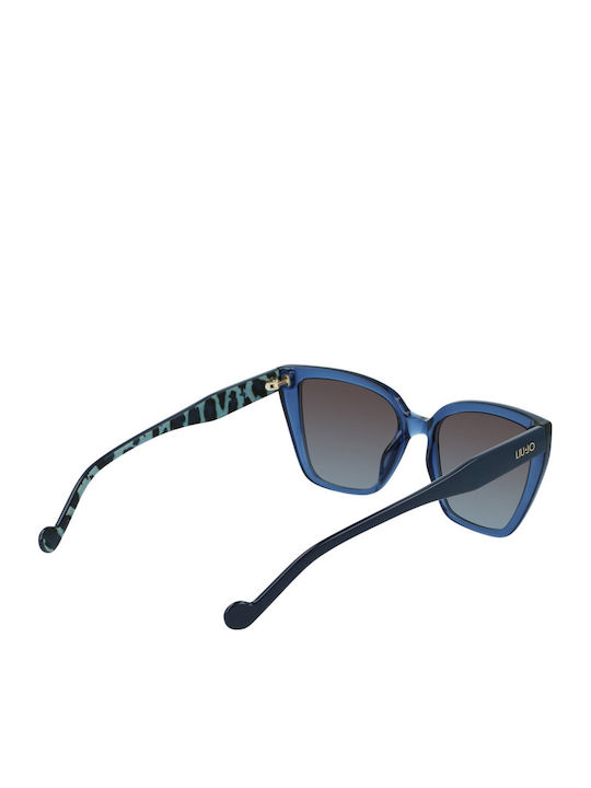 Liu Jo Women's Sunglasses with Blue Plastic Frame