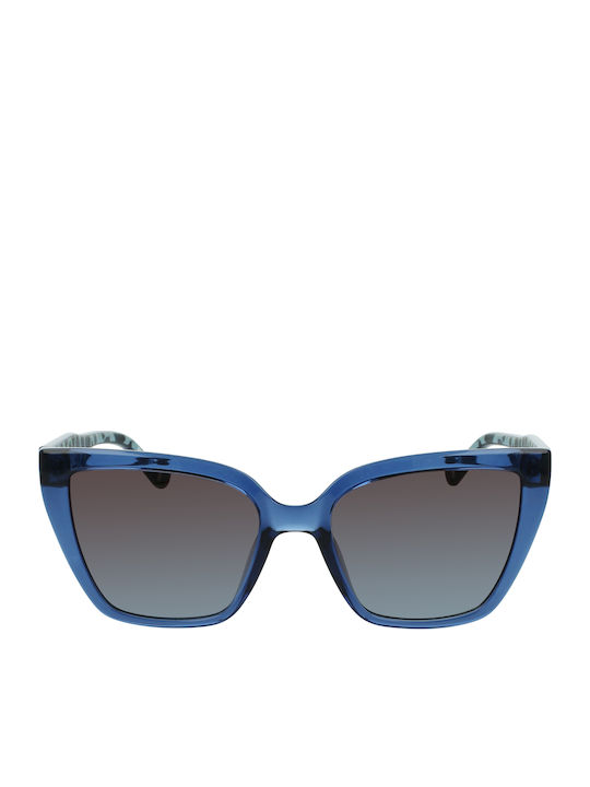 Liu Jo Women's Sunglasses with Blue Plastic Frame