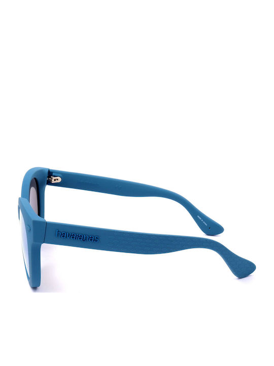 Havaianas Women's Sunglasses with Blue Plastic Frame and Blue Gradient Lens Noronha/S Z90/3J