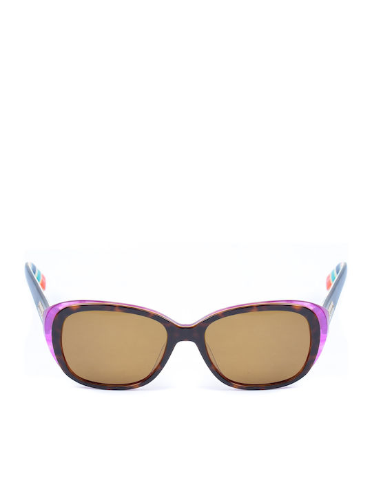Kate Spade Γυναικεία Γυαλιά Ηλίου με Καφέ Ταρταρούγα Κοκκάλινο Σκελετό και Καφέ Φακό HILDE-P-S-72P