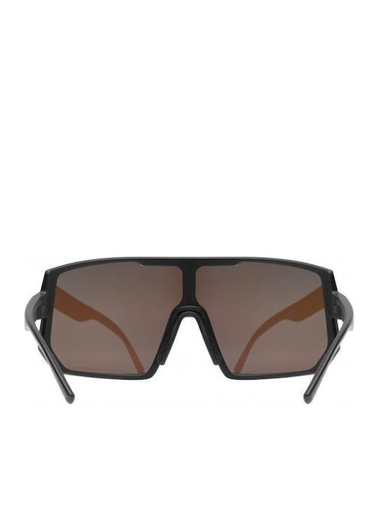 Uvex Sportstyle 235 P Unisex Sunglasses with Black Plastic Frame and Yellow Lens 53 3 032 2230