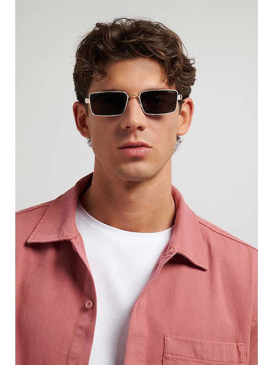 Polaroid Unisex Sunglasses With Grey Metallic Frame And Silver Mirror Lens PLD6255/S/X KJ1/C3