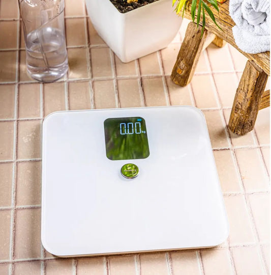 Klausberg Smart Cântar de Baie 180kg cu Bluetooth Alb KB-7941