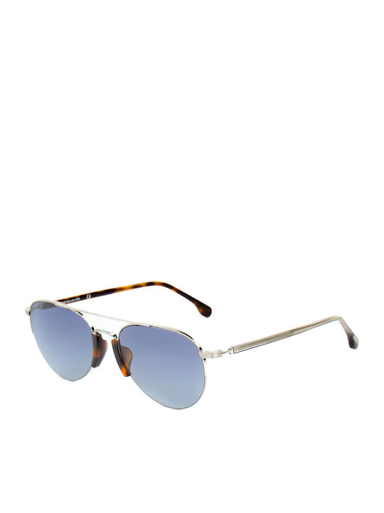 Lozza Men's Sunglasses with Silver Metal Frame and Gray Lens SL2394 0579