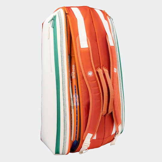 Wilson Super Tour Tennis Case 9 Rackets Orange