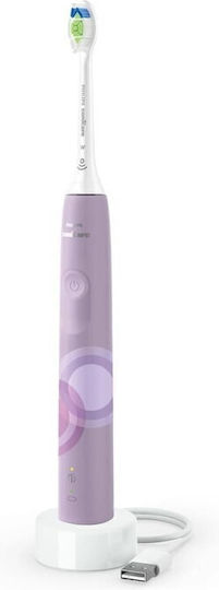 Philips Sonicare Electric Toothbrush with Pressure Sensor and Travel Case Purple