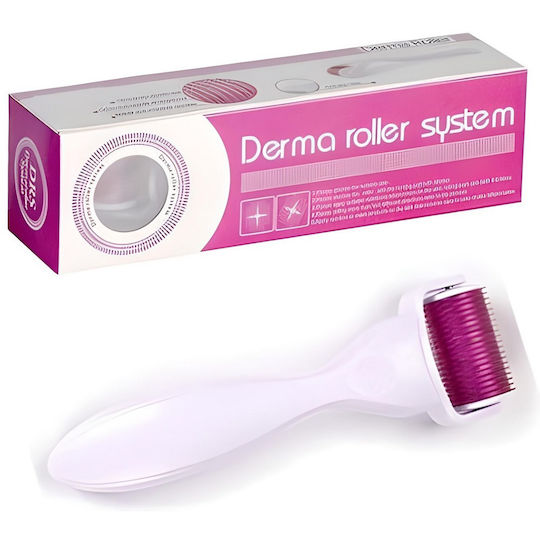 Ag Pharm Αnti-ageing Derma Roller 540 needles 1.5mm Black Velvet-Black Metal