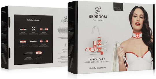 Bedroom Fantasies BDSM Kit σε Κόκκινο Χρώμα 8τμχ