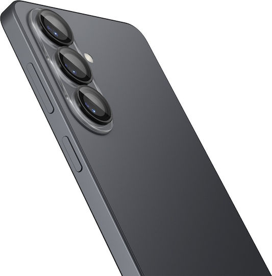 Spigen Glas.tR EZ Fit Optik Pro HD 2-Pack Camera Protection Tempered Glass Black for Samsung Galaxy S26