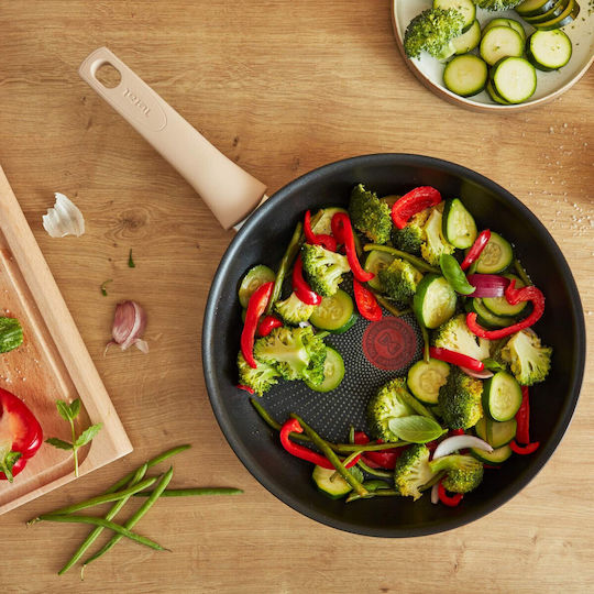 Tefal Eco-respect Τηγάνι από Αλουμίνιο με Αντικολλητική Επίστρωση 28cm