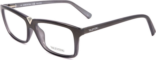 Valentino Γυναικείος Κοκκάλινος Σκελετός Γυαλιών Γκρι