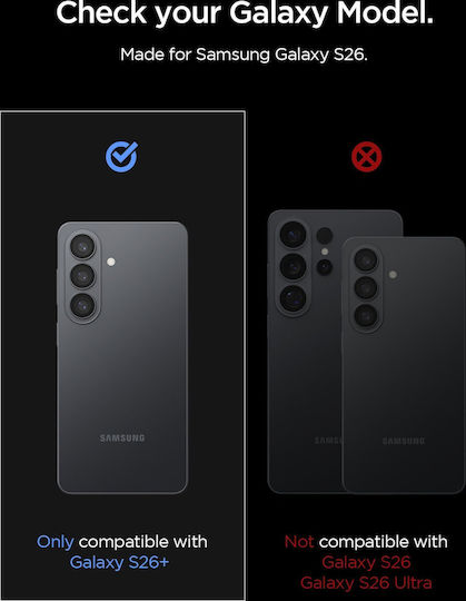 Spigen Glas.tR EZ Fit Optik Pro HD Black (2-pack) Προστασία Κάμερας Tempered Glass Μαύρο για το Samsung Galaxy S26+
