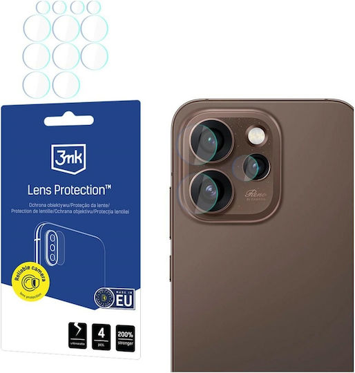 3MK Lens Protection Προστασία Κάμερας Μεμβράνη Διάφανο για το Oppo Reno 15 Pro Max 5g (cph2811)