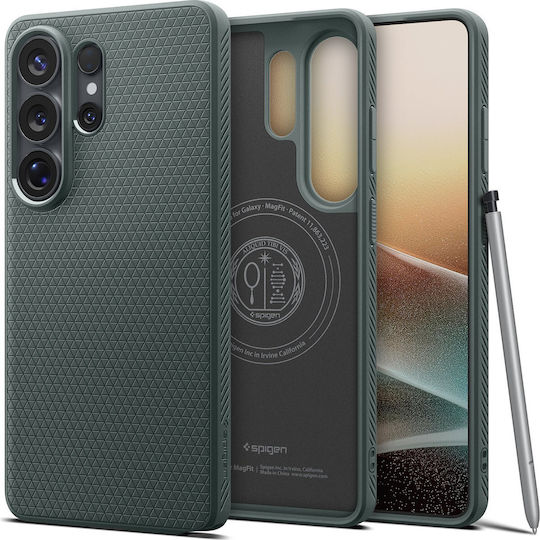 Spigen Liquid Air Mag Back Cover Silicone Green (Galaxy S26 Ultra)