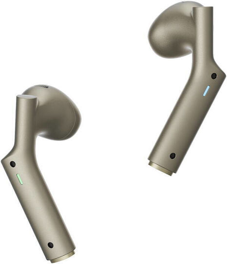 Timekettle W4 Translation Earbuds Bluetooth Handsfree Ακουστικά με Θήκη Φόρτισης Χρυσά