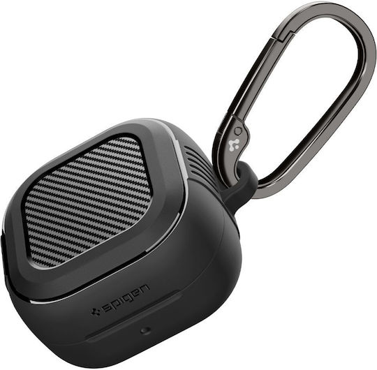 Spigen Silicone Case with Hook in Black for Samsung Galaxy Buds 4 / 4 Pro